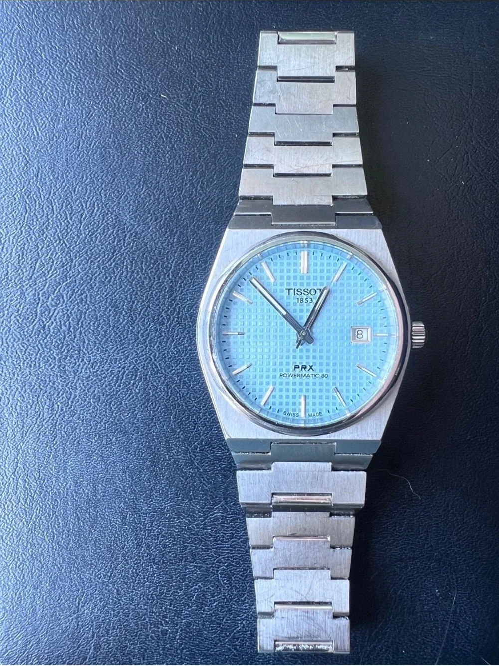 Turquoise Tissot Watch Unisex